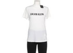 Calvin Klein Damen T-Shirt, weiß von Calvin Klein