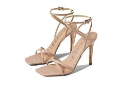 Calvin Klein Damen Tegin Sandale mit Absatz, Barley Nude 110, 37.5 EU von Calvin Klein