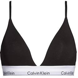 Calvin Klein Damen Triangel BH Gepolstert, Schwarz (Black), XS von Calvin Klein