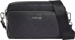 Calvin Klein Damen Umhängetasche Ck Must Camera Bag Mono Klein, Schwarz (Black Mono), Onesize von Calvin Klein