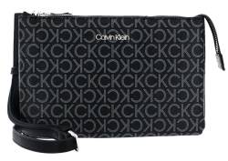 Calvin Klein Damen Umhängetasche Ck Must Ew Xbody Mono Klein, Schwarz (Black Mono), Einheitsgröße von Calvin Klein