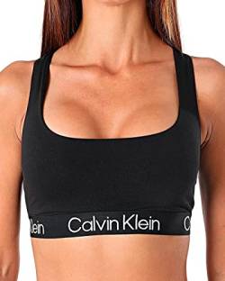 Calvin Klein Damen Unlined Bralette Sport-BH, schwarzes, S von Calvin Klein