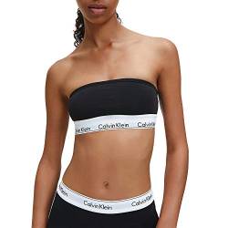 Calvin Klein Damen Unterwäsche BH Bandeau XS Schwarz 000QF5295E001 von Calvin Klein