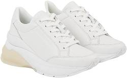 Calvin Klein Damen Wedge Runner LACE UP WN YW0YW01172 Sneaker mit großer Sohle, Weiß (Bright White/Black), 37 EU von Calvin Klein