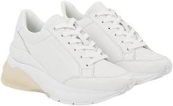 Calvin Klein Damen Wedge Runner LACE UP WN YW0YW01172 Sneaker mit großer Sohle, Weiß (Bright White/Black), 38 EU von Calvin Klein