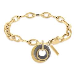 Calvin Klein Gliederarmband für Damen Kollektion PLAYFUL CIRCULAR SHIMMER mit Kristallen - 35000154 von Calvin Klein