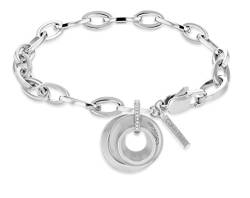 Calvin Klein Gliederarmband für Damen Kollektion PLAYFUL CIRCULAR SHIMMER mit Kristallen - 35000156 von Calvin Klein