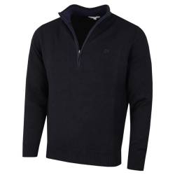 Calvin Klein Golf Herren Baumwollpullover - MidMarine - XXXL von Calvin Klein