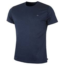 Calvin Klein Golf Herren Harlem T-Shirt - Marine Marl - L von Calvin Klein