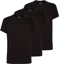 Calvin Klein Herren 3er Pack T-Shirts Kurzarm Rundhalsausschnitt, Schwarz (Black), M von Calvin Klein