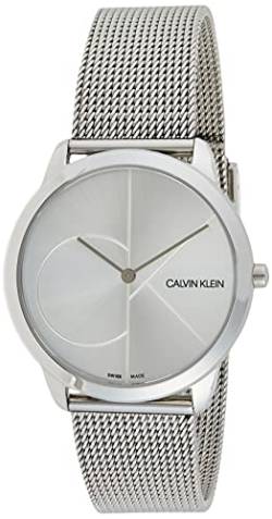Calvin Klein Herren Analog Quarz Uhr mit Edelstahl Armband K3M2112Z von Calvin Klein
