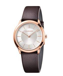 Calvin Klein Herren Analog Quarz Uhr mit Leder Armband K3M226G6 von Calvin Klein