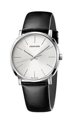 Calvin Klein Herren Analog Quarz Uhr mit Leder Armband K8Q311C6 von Calvin Klein
