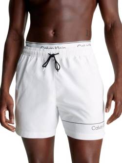 Calvin Klein Herren Badehose Lang, Weiß (Pvh Classic White), XL von Calvin Klein