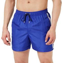 Calvin Klein Herren Badehose Medium Drawstring Lang, Blau (Mid Azure Blue), M von Calvin Klein