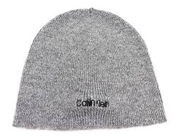 Calvin Klein Herren Basic Wool No Fold Beanie-Mütze, Charcoal, Einheitsgröße von Calvin Klein