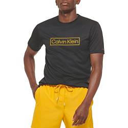Calvin Klein Herren Cb2hj301-blk-groß Rash-Guard-Shirt, schwarz, L von Calvin Klein