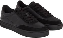 Calvin Klein Herren Classic Bold Mono YM0YM00713 Cupsole Sneaker, Schwarz (Triple Black), 41 EU von Calvin Klein