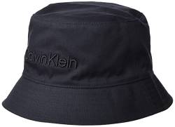 Calvin Klein Herren Fischerhut Calvin Embroidery Bucket Hat , Schwarz (Ck Black/Stony Beige), Einheitsgröße von Calvin Klein