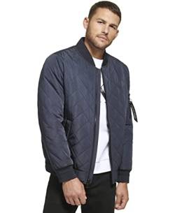 Calvin Klein Herren Flight Jacket Jacke, True Navy, Medium von Calvin Klein