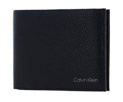 Calvin Klein Herren Geldbeutel Warmth Bifold 5 CC W/ Coin Large Klein, Schwarz (Ck Black), Einheitsgröße von Calvin Klein