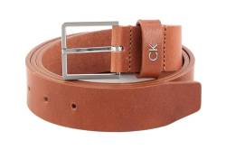 Calvin Klein Herren Gürtel Formal Belt 3.5 cm Ledergürtel, Braun (Cognac), 105 cm von Calvin Klein