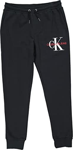 Calvin Klein Herren Jogginghose schwarz (as3, alpha, x_l, regular, regular) von Calvin Klein