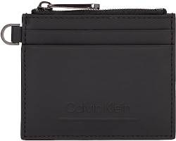 Calvin Klein Herren Kartenetui mit Münzfach, Schwarz (Ck Black), Onesize von Calvin Klein