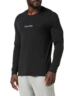 Calvin Klein Herren Langarmshirt Basic, Schwarz (Black), S von Calvin Klein