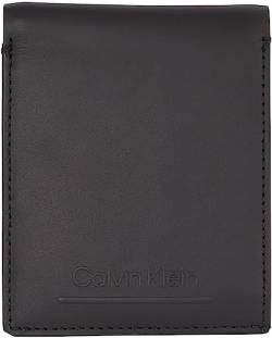 Calvin Klein Herren Must Bifold 5CC W/Coin K50K510877 Geldbörsen, Schwarz (Ck Black Check) von Calvin Klein