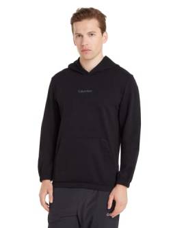 Calvin Klein Herren PW-Hoodie Pullover, schwarzes, XL von Calvin Klein