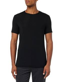 Calvin Klein Herren S/S Crew Neck 000NM2541E Kurzarm Rundhals T-Shirts, Schwarz (Black), XXL von Calvin Klein