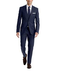 Calvin Klein Herren Slim Fit Separates Business-Anzug Hosen-Set, Blau, 34W / 32L von Calvin Klein