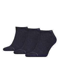 Calvin Klein Herren Sneaker Socken, Marineblau, Einheitsgröße (3er Pack) von Calvin Klein
