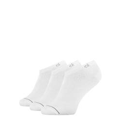 Calvin Klein Herren Socken Liner Thomas Socks, Weiß, Einheitsgröße Große Größen von Calvin Klein