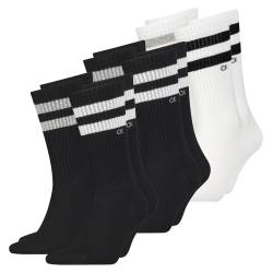 Calvin Klein Herren Socken STRIPES 4er, 6er, 8er Pack von Calvin Klein