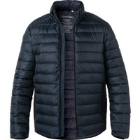 Calvin Klein Herren Steppjacke blau Mikrofaser unifarben von Calvin Klein