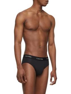 Calvin Klein Herren Ultra-weiche und Moderne Modal-Hüftslip Slip, Schwarz, Large von Calvin Klein