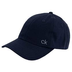 Calvin Klein Herren klassischer Baumwoll Cap - Navy - One Size von Calvin Klein