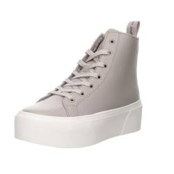 Calvin Klein Jeans Damen Cupsole Sneaker Cupsole Flatform Mid Schuhe, Beige (Porpoise), 38 von Calvin Klein