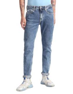 Calvin Klein Jeans Herren Slim Taper J30J321467 Hosen, Denim (Denim Light), 28W / 34L von Calvin Klein