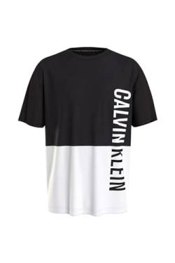 Calvin Klein KM0KM00999BEH T-Shirt Noir (DE/NL/SE/PL, Alphanumerisch, M, Regular, Regular, Standard, Black) von Calvin Klein