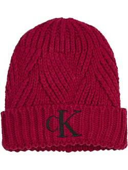 Calvin Klein Kinder Mütze Fantasy Stitch Beanie Gr. S-M Pink IU0IU00216T1M von Calvin Klein