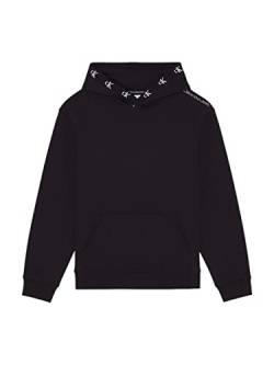 Calvin Klein LOGO JACQUARD HOODIE, schwarz(black), Gr. S von Calvin Klein