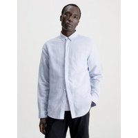 Calvin Klein Langarmhemd COTTON LINEN CHEST POCKET von Calvin Klein