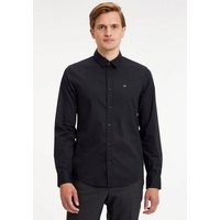 Calvin Klein Langarmhemd SLIM FIT STRETCH POPLIN mit Kentkragen von Calvin Klein