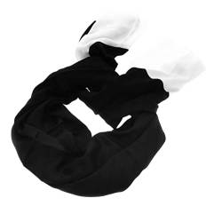 Calvin Klein Monogram Jacquard Head Scarf 80x180 Black/White von Calvin Klein