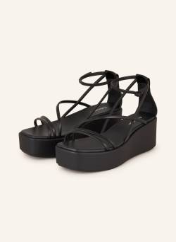 Calvin Klein Plateau-Wedges schwarz von Calvin Klein