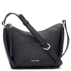 Calvin Klein Prism Top Zip Crossbody, Schwarz/Silber, Einheitsgröße von Calvin Klein