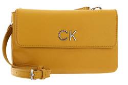 Calvin Klein Re-Lock DBL Crossbody Bag PBL Monarch Gold von Calvin Klein